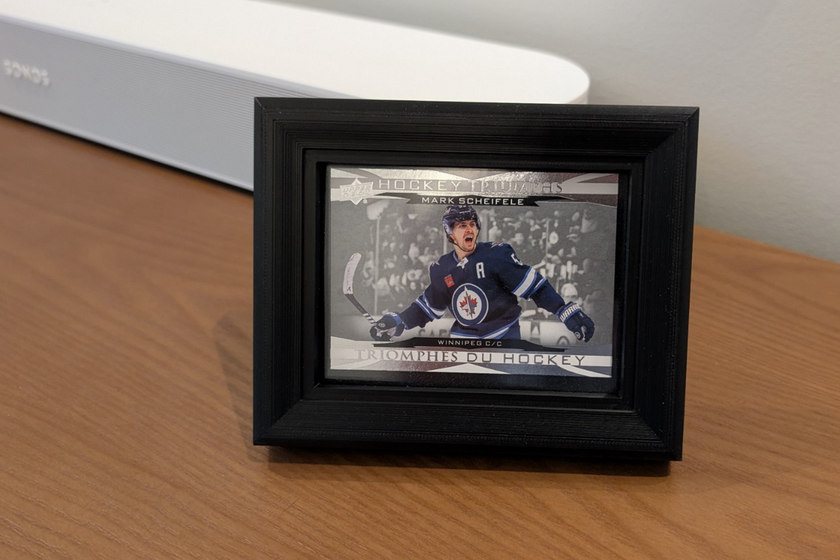 Sports card frame (custom)